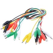 تصویر کابل گیره سوسماری کوچک پک 10 رشته ای 