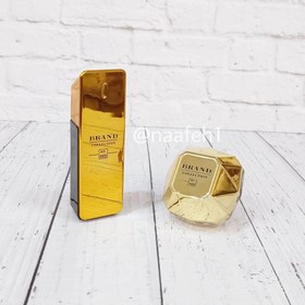 تصویر ادوپرفیوم زنانه لیدی میلیون حجم 25 میل کد 105 برند کالکشن Brand Collection Eau De Parfum Lady Milion 25ml