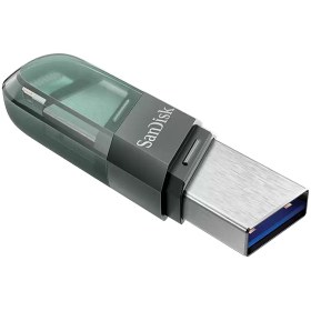 تصویر فلش مموری سن دیسک مدل iXpand Flash Drive Flip ظرفیت 64 گیگابایت SanDisk IXpand Flash Drive Flip Flash Memory - 64GB