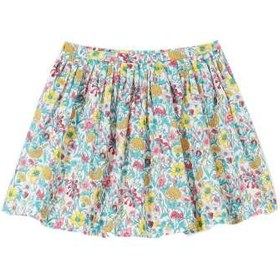 تصویر دامن نخی کوتاه دخترانه Lotion - جاکادی ا Girls Cotton Mini Skirt Lotion - Jacadi Girls Cotton Mini Skirt Lotion - Jacadi