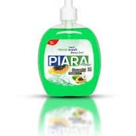 تصویر مایع دستشویی 500سی سی در دو رنگ صورتی و آبی 