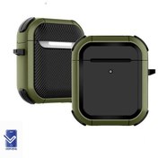 تصویر کاور ایرپاد Egg Shell مناسب کیس AirPods2 - گارانتی اصالت و سلامت فیزیکی کالا, Green 