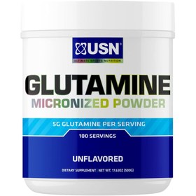 تصویر گلوتامین خالص میکرونایز یو اس ان GLUTAMINE MICRONYZED POWDER USN