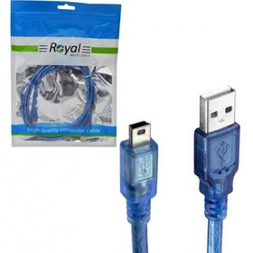 تصویر کابل موبایل و دوربین 5 پین رویال (ROYAL) طول 1.5 متر 