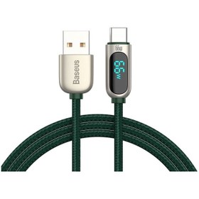 تصویر کابل 2 متری USB به Type-C بیسوس CASX020106 Baseus CASX020106 USB to USB Type-C 2m Cable