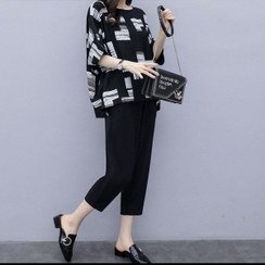 تصویر ست تیشرت و شلوارک زنانه تخفیف ویژه-ارسال فوری