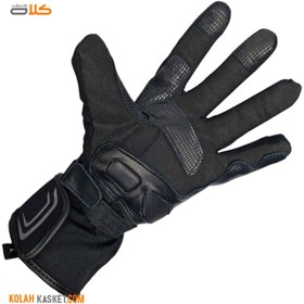 تصویر دستکش موتور سواری زمستانی پروتکشن در RAPIDO مشکی Protection winter motorcycle gloves in black RAPIDO