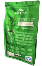 تصویر غذای خشک گربه روتیکا مدل adult rotika cat dry food adult