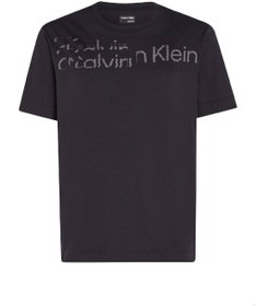 تصویر تی‌شرت مردانه کلوین کلین - آستین کوتاه - ورزشی - پنبه‌ای، مشکی برند Calvin Klein Calvin Klein Men's T-Shirt - Short Sleeves - Sportswear - Cotton , Black