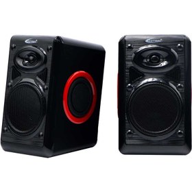 تصویر اسپیکر کامپیوتر اکسون مدل EX220 EXON EX220 MULTIMEDIA SPEAKER