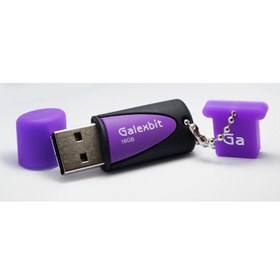 تصویر فلش مموری گلکسبیت مدل Rubbery ظرفیت 64 گیگابایت Galexbit Rubbery 64GB USB 2.0 Flash Memory