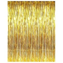 تصویر پرده تزئینی مدل متالایز 