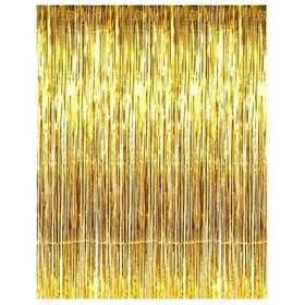 تصویر پرده تزئینی مدل متالایز 