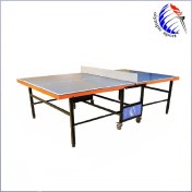 تصویر میز پینگ پنگ پارکی شیشه ای ۱۰ میل 