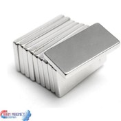 تصویر آهنربا نئودیمیوم سایز ۲×۱۰×۲۰ میلی‌متر 