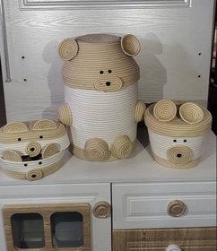 تصویر ست مکرومه عروسکی 