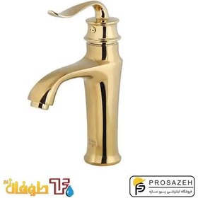 تصویر شیر روشویی طوفان فلز مدل بامبو - استاندارد / کروم Tofan Felez Pillar Faucet Bambo Model