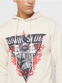 تصویر هودی سایز بزرگ مردانه جنگ ستارگان برند starwars Star Wars Men'S Oversized Pullover Hoodie