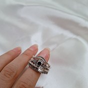 تصویر پک انگشتر سیاه قلم 