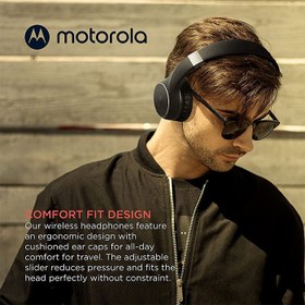 تصویر هدفون بی سیم Motorola مدل Moto XT220 - مشکی Motorola Moto XT220