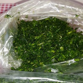 تصویر سبزی آش تازه خرد شده خانگی 500 گرمی 