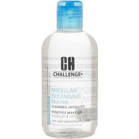 تصویر آب پاک‌کننده آرایش صورت چلنج مدل Moisturising حجم 250 میلی‌لیتر 