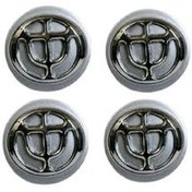 تصویر درپوش رینگ خودرو مدل brl02 مناسب برای برلیانس بسته 4 عددی 