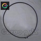 تصویر رینگ پیچی دور پنکه مشکی 