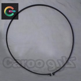 تصویر رینگ پیچی دور پنکه مشکی 