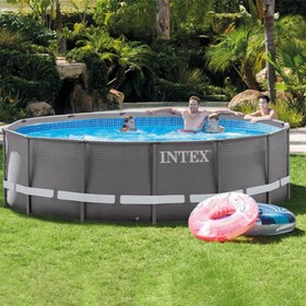 تصویر استخر پیش ساخته 122*457 فریمی 26322 