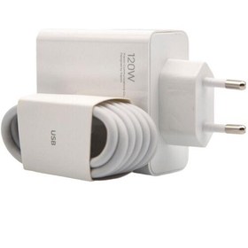 تصویر شارژر 120 وات اورجینال شیائومی فست شارژ مدل USB به Type C Xiaomi MD 13EE 120W USB USB Power Adapter اصل 