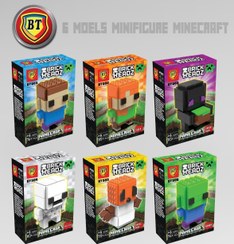 تصویر لگو ماینکرافت BT501 مدل بریک هدز ۷۰ تکه 