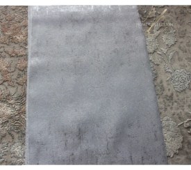 تصویر پرده کتان پتینه نقره ای 