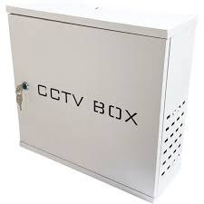 تصویر رک عمودی رنگ سفید CCTV-W BOX 4U 