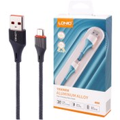 تصویر کابل شارژ میکرو الدینیو مدل LS631 طول ۱ متر 