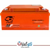 تصویر باتری 12 ولت 65 آمپر وارداتی برند سایکل CYCLE مناسب یو پی اس - ارسال فوری 