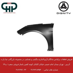 تصویر گلگیر جلو دیگنیتی 