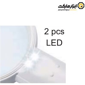 تصویر ذره بین چراغ دار اینسایز مدل 4-7513 