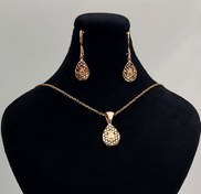 تصویر نیم‌ست طلا مدل ZH110 