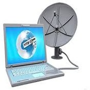 تصویر پاورپوینت اينترنت ماهواره ای 