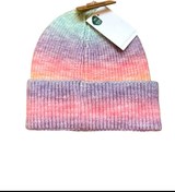 تصویر کلاه بافت رنگین کمانی خارجی کد ۲۲۵ برند اکسسوری (accessories)وارداتی 