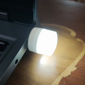 تصویر چراغ قوه usb مهتابی - LED 