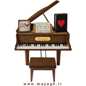 تصویر جعبه موزیکال مدل گرند پیانو 