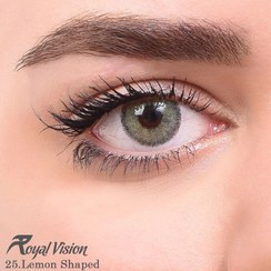 تصویر لنز شماره 25 مدل Lemon Shaped رویال ویژن Sensual Beauty Lens 25 Royal Vision (Lemon Shaped)