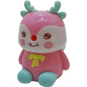 تصویر مداد تراش رومیزی فانتزی کد YP-5808 طرح گوزن 