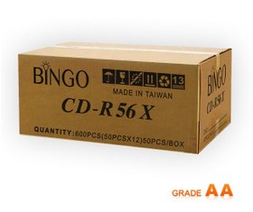 تصویر سی دی خام مارک بینگو پک 50 تایی ا bingo blank cd pack 50 pieces bingo blank cd pack 50 pieces