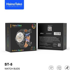 تصویر ساعت هوشمند HAINO TEKO ST-5 - مشکی HAINO TEKO ST-5