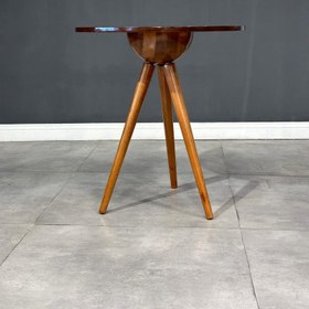 تصویر میز گرد سه پایه(هرنومبل) herno table