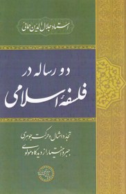 تصویر کتاب دو رساله در فلسفه‌ی اسلامی تجدد امثال و حرکت جوهری جبر و اختیار از دیدگاه مولوی اثر جلال الدین همائی انتشارات حکمت و فلسفه 