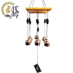 تصویر بادزنگ چوب و فلز کد 0797 